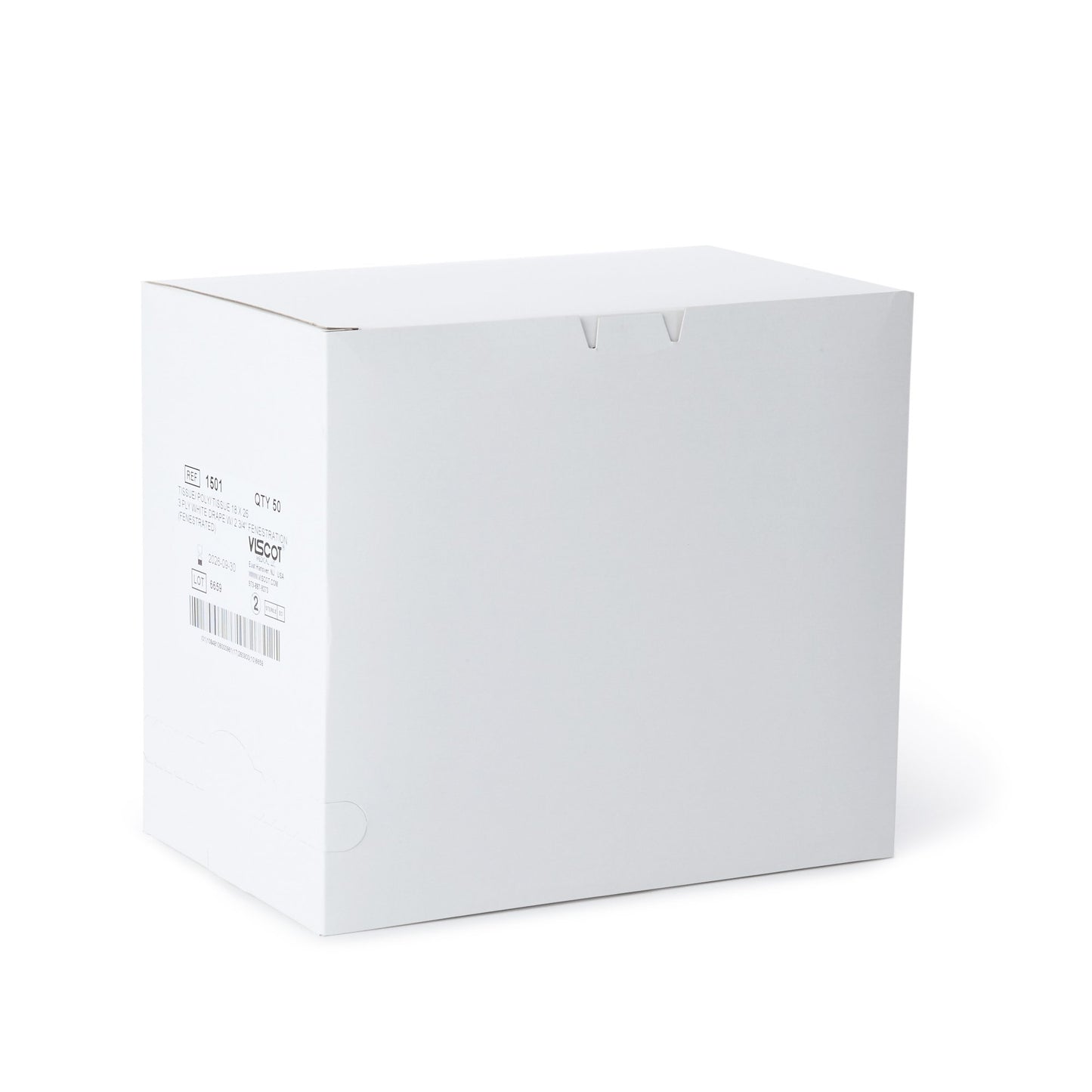 VisDrape® General Purpose Drape Poly Lined Towel Drape 18 W X 26 L Inch Sterile (339916_CS)