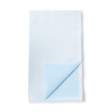 Graham Medical® Stretcher Sheet Flat 40 X 96 Inch Blue Tissue / Poly / Tissue Disposable (971446_PK)