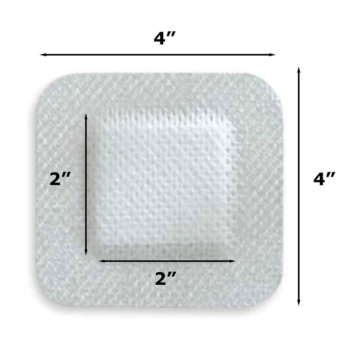 McKesson Island Dressing 4 X 4 Inch Square NonSterile (883053_EA)