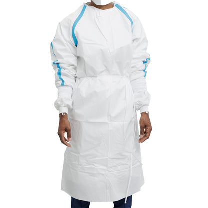 Contec® CritiGear™ Chemotherapy Procedure Gown 6X-Large / 7X-Large White NonSterile ASTM D6978-05 Disposable (1128750_BG)