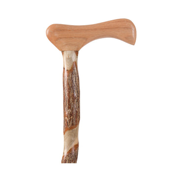 Brazos™ Twisted T-Handle Cane Wood 37 Inch Height Sassafras (1149597_EA)