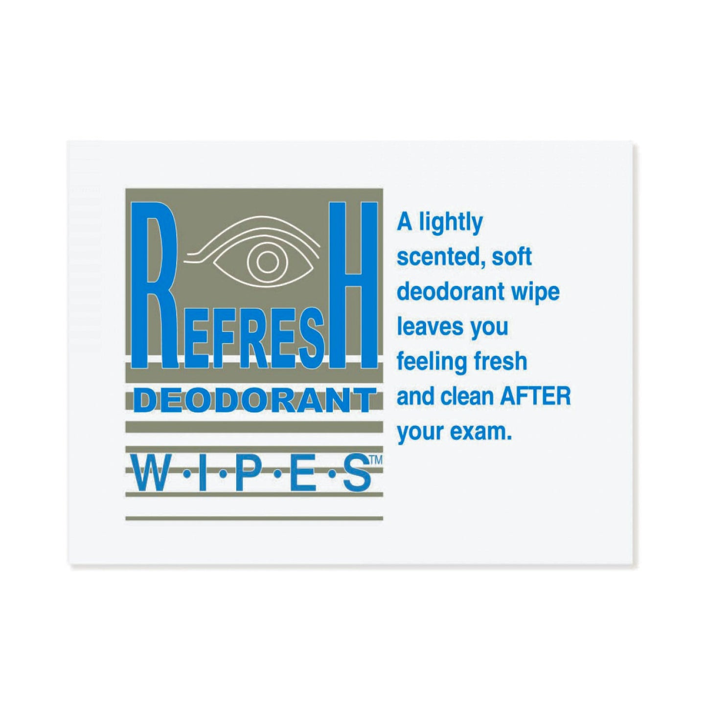 PDC® Refresh Deodorant Wipes™ Deodorant Towelette Individual Packet Scented 50 Count (861899_BX)