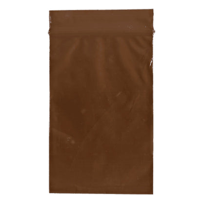 ASP Global LLC Reclosable UV Protection Bag 2-1/2 X 9 Inch Plastic Amber Zipper Closure (405305_CS)