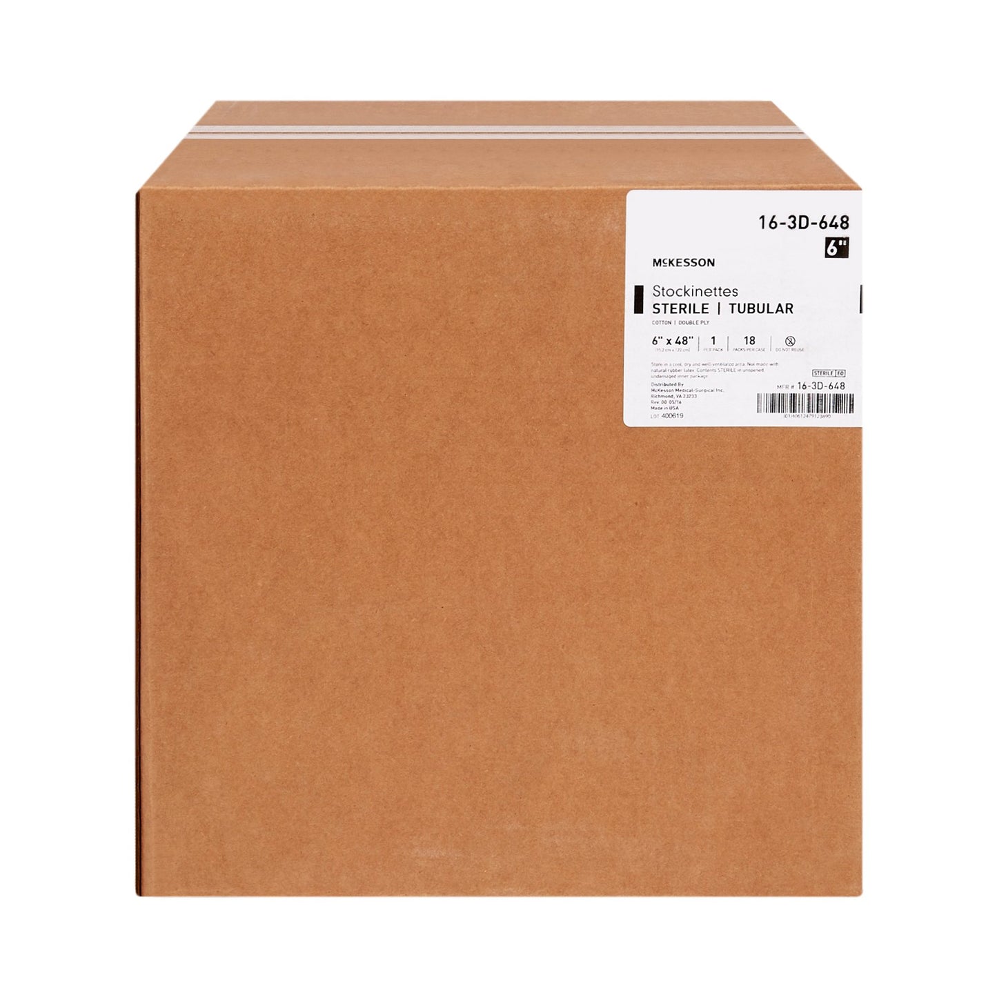 McKesson Surgical Stockinette Tubular 6 X 48 Inch Sterile (460832_EA)