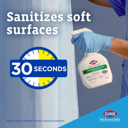Clorox Healthcare® Surface Disinfectant Cleaner Refill Peroxide Based Manual Pour Liquid 1 gal. Jug Unscented NonSterile (914232_EA)