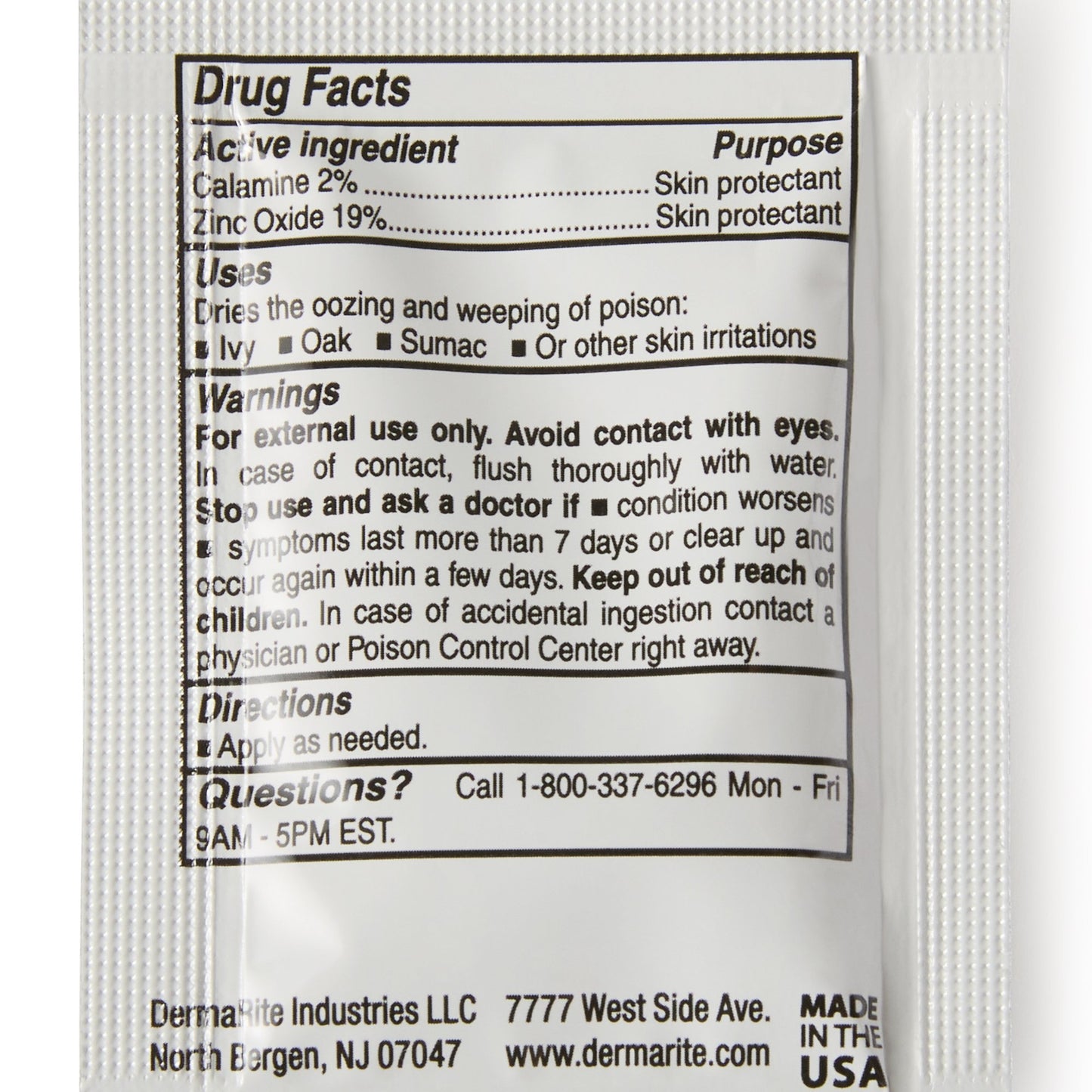 DermaSeptin® Skin Protectant 5 Gram Individual Packet Scented Ointment (780320_BX)