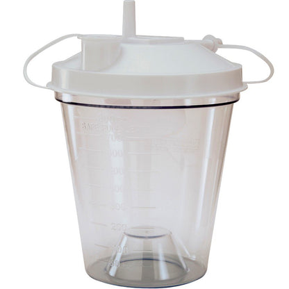 Drive Medical Suction Canister 800 mL Float Valve Shut-Off Lid (835362_EA)