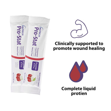 Pro-Stat® Oral Supplement Wild Cherry Punch Flavor Liquid 1 oz. Individual Packet (625275_EA)