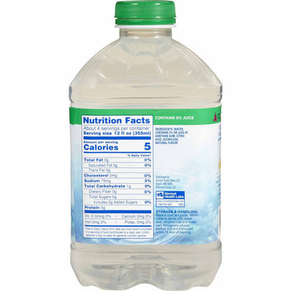 Thick & Easy® Hydrolyte® Thickened Water 46 oz. Bottle Lemon Flavor Liquid IDDSI Level 2 Mildly Thick (797168_CS)