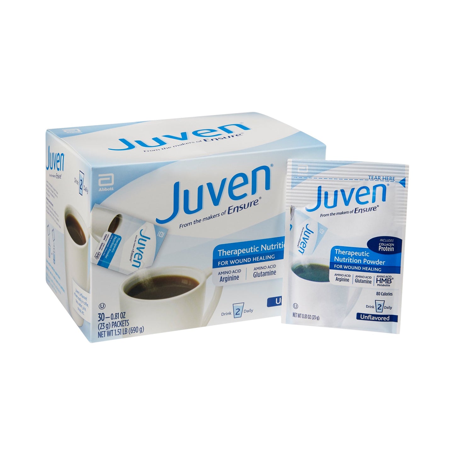 Juven® Oral Supplement Unflavored Powder 0.81 oz. Individual Packet (1067730_PK)