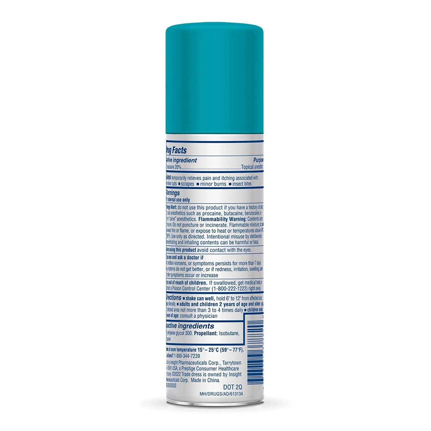 Americaine® Itch Relief 20% Strength Spray 2 oz. Can (776523_EA)