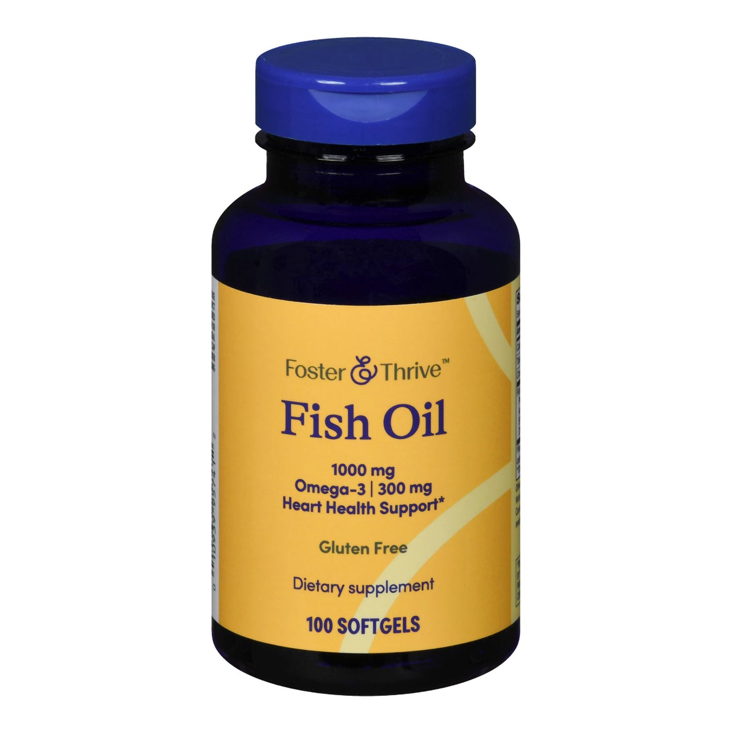Foster & Thrive™ Omega 3 Supplement Fish Oil 1,000 mg Strength Softgel 100 per Bottle (1244151_BT)