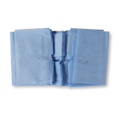 Halyard General Purpose Drape Three-Quarter Drape 55 W X 76 L Inch Sterile (1164354_CS)