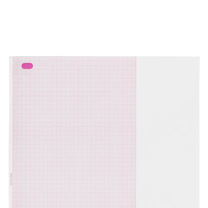 Philips Recording Chart Paper Z-Fold Red Grid (974593_PK)