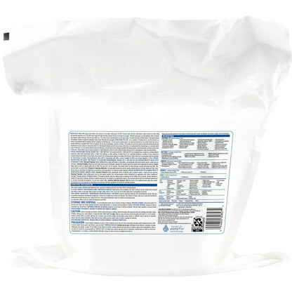 Clorox Healthcare® Surface Disinfectant Cleaner Premoistened Hydrogen Peroxide Based Manual Pull Wipe 185 Count Pouch Unscented NonSterile (800194_CT)