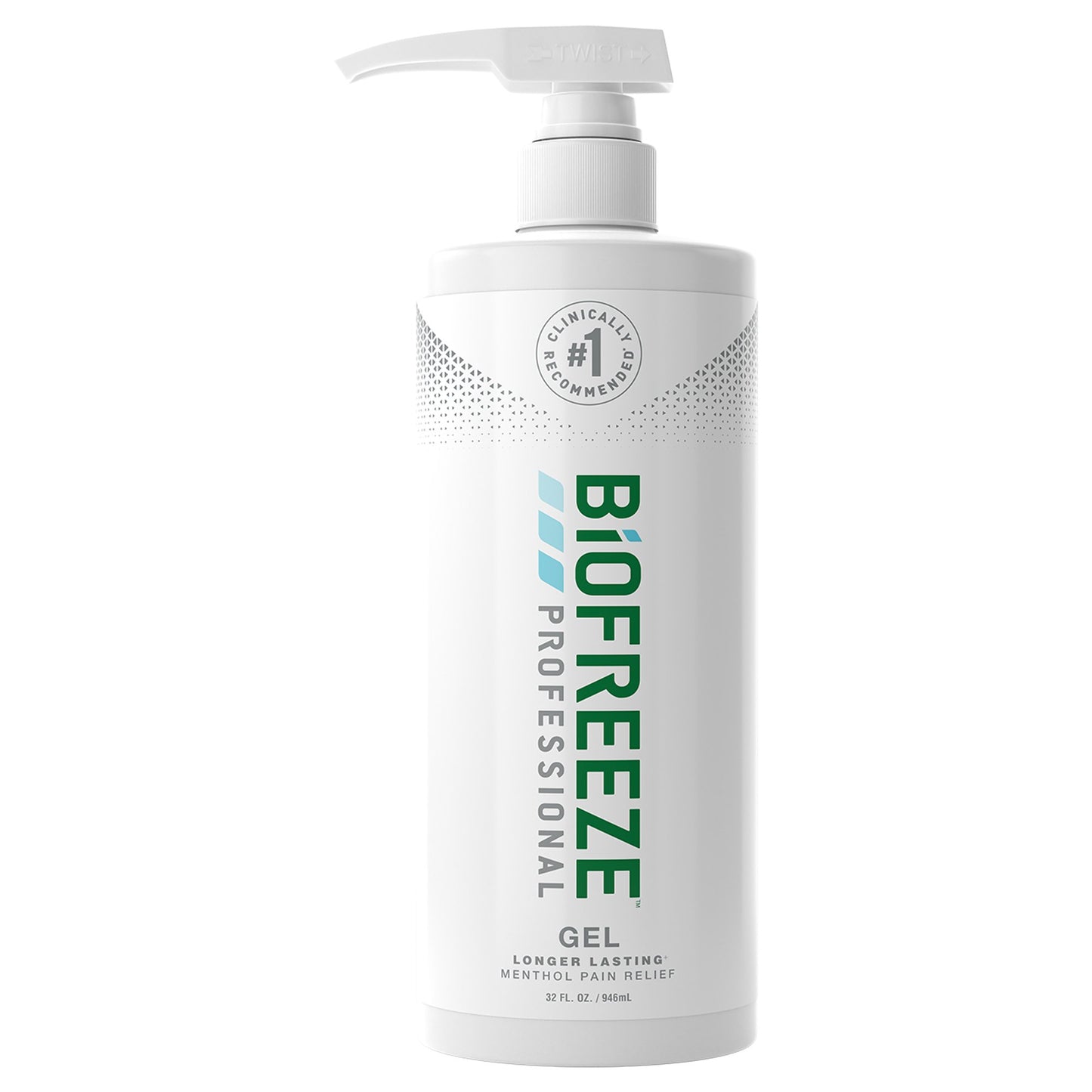 Biofreeze® Professional Topical Pain Relief 5% Strength Menthol Topical Gel 32 oz. (1027518_CS)