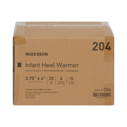 McKesson Instant Infant Heel Warmer Heel One Size Fits Most Sodium Acetate / Water Disposable (911633_EA)