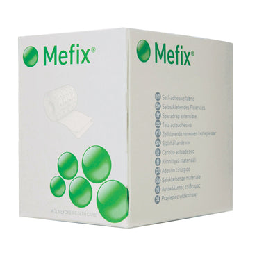 Mefix® Perforated Dressing Retention Tape with Liner White 1 Inch X 11 Yard Nonwoven Spunlace Polyester NonSterile (712219_BX)