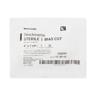 McKesson Bias Cut Stockinette Cotton 4 Inch X 4 Yard Size 5 Beige Sterile (457702_CS)