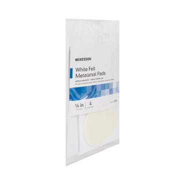 McKesson Pedi-Pads Metatarsal Cushion Size 106-L Adhesive Foot (1066432_PK)