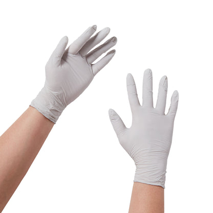 STERLING® Exam Glove X-Small NonSterile Nitrile Standard Cuff Length Textured Fingertips Gray Chemo Tested (783125_CS)
