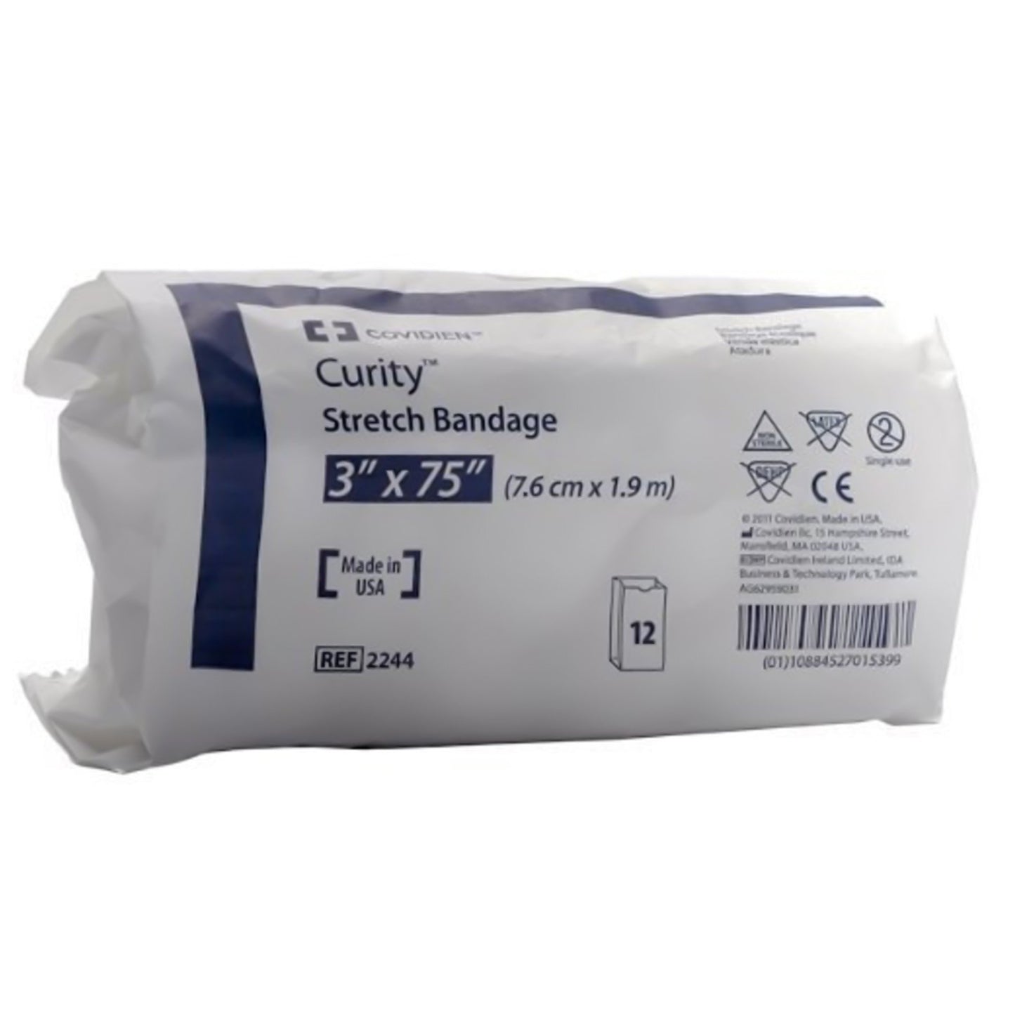 Curity™ Conforming Bandage 3 X 75 Inch 1-Ply NonSterile 12 per Pack (188591_BG)