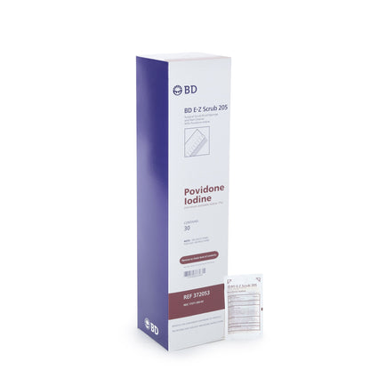 BD E-Z Scrub™ Impregnated Scrub Brush Polyethylene Bristles / Sponge Brown (227740_BX)