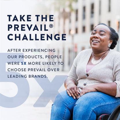 Prevail Air™ Overnight Unisex Adult Incontinence Brief Size 1 / Medium Disposable Heavy Absorbency (1234413_PK)