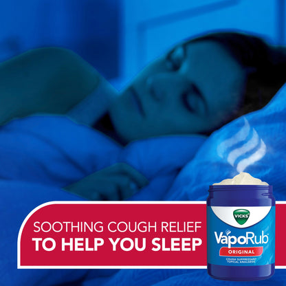Vicks® VapoRub® Chest Rub 4.8% - 1.2% - 2.6% Strength Ointment 3.53 oz. (830713_EA)
