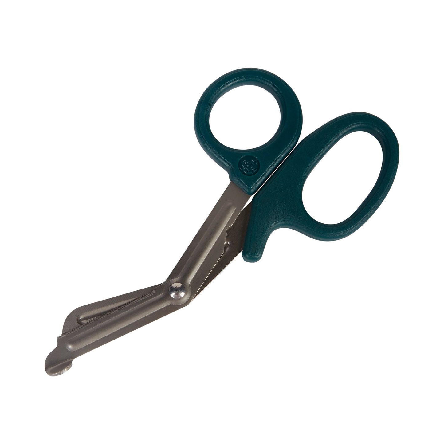 McKesson Medicut™ Trauma Shears Green 7-1/4 Inch Length Medical Grade Stainless Steel NonSterile Finger Ring Handle Blunt Tip / Blunt Tip (1089413_EA)