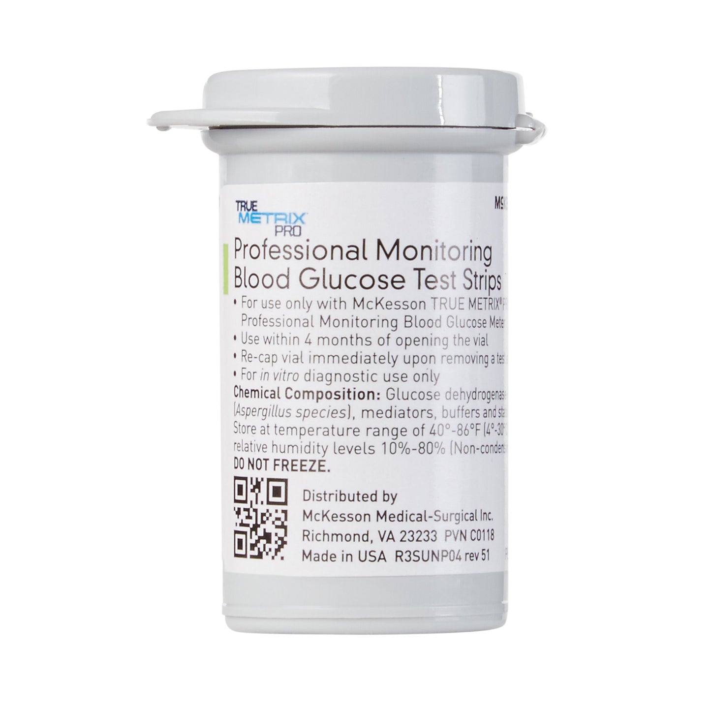 McKesson TRUE METRIX® PRO Blood Glucose Test Strips 50 Strips per Pack (960298_BX)
