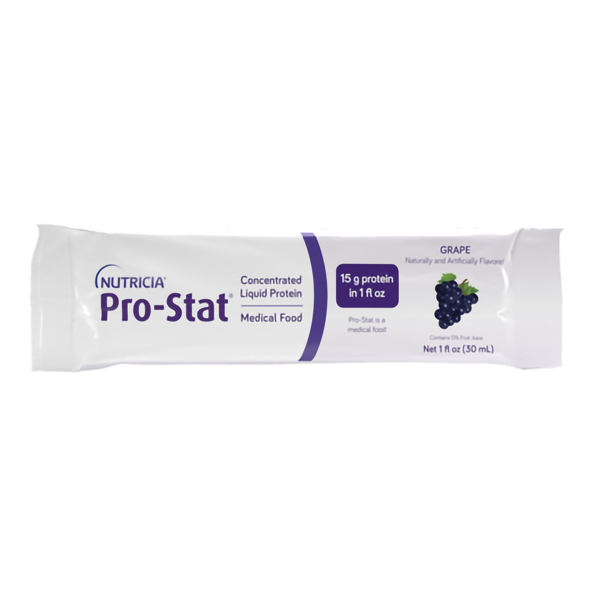 Pro Stat Active Pro-Stat® Oral Supplement Grape Flavor Liquid 1 oz. Individual Packet ...