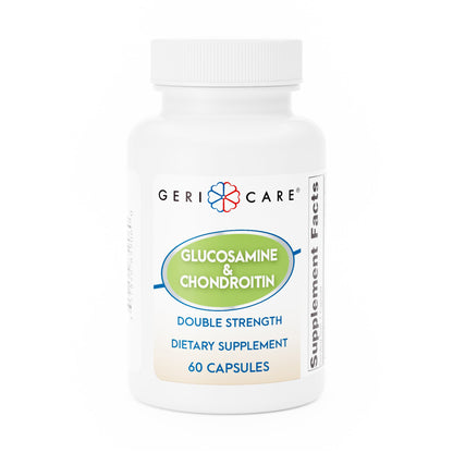 Geri-Care® Joint Health Supplement Glucosamine / Chondroitin 500 mg - 400 mg Strength Capsule 60 per Box (1043399_CS)