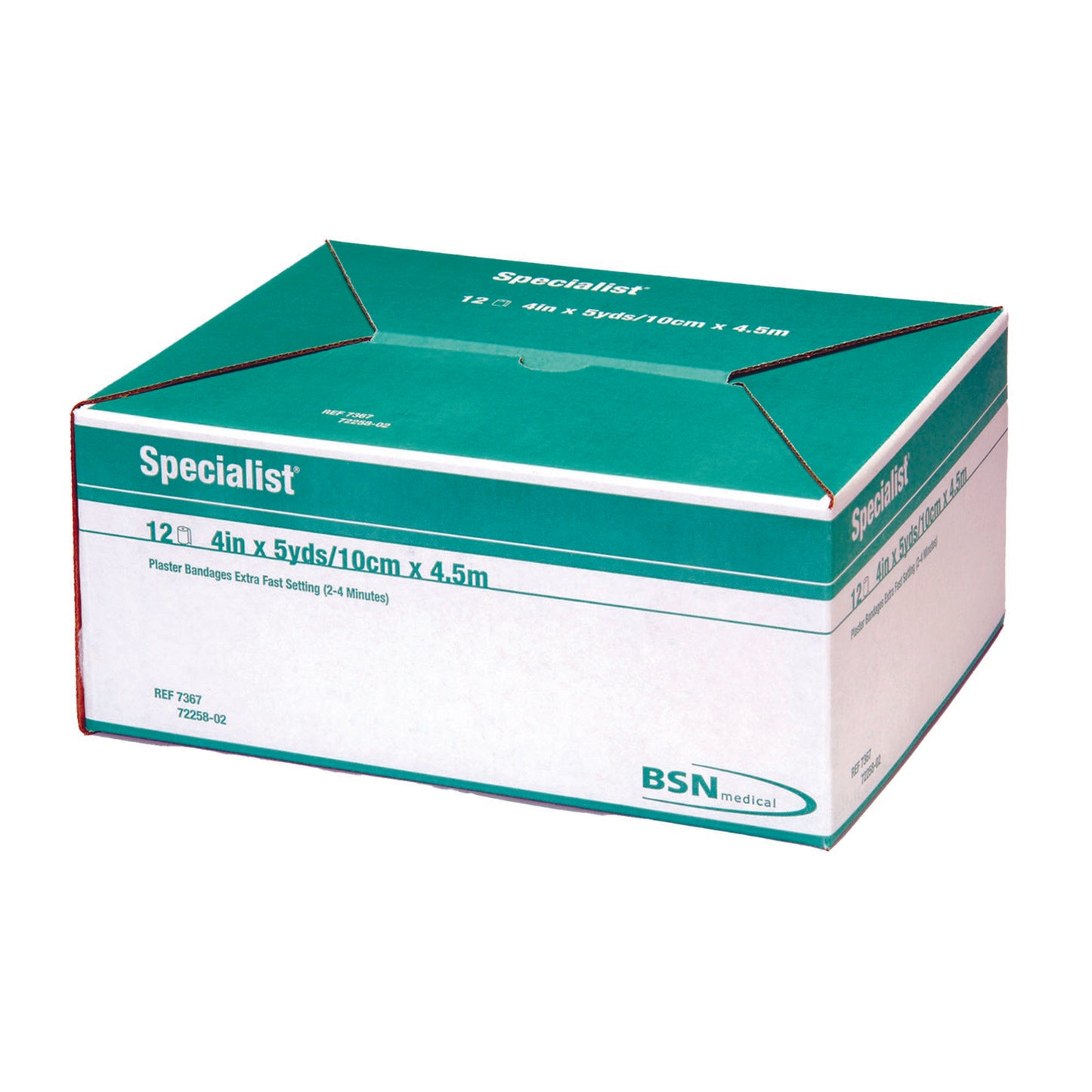 Specialist® Plaster Splint 3 X 15 Inch Plaster of Paris White (4798_BX)