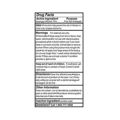 McKesson Brand Antiseptic Isopropyl Alcohol Topical Liquid 16 oz. Bottle (49176_CS)
