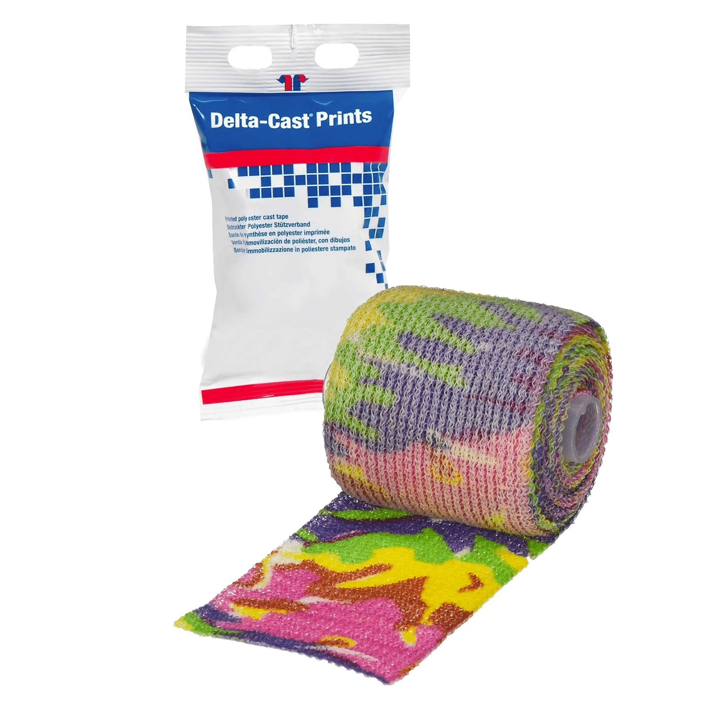 Delta-Cast® Prints Cast Tape 2 Inch X 12 Foot Polyester Pastel Print (806587_BX)
