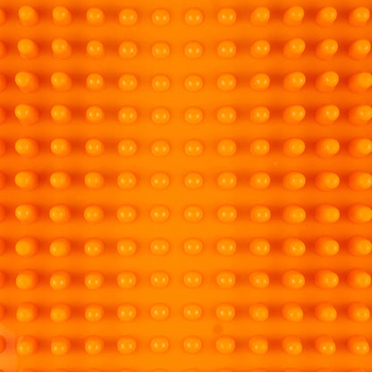 Kanjo Acupressure Foot Mat Orange PVC Plastic 10-1/2 X 13-1/2 Inch (1236441_EA)