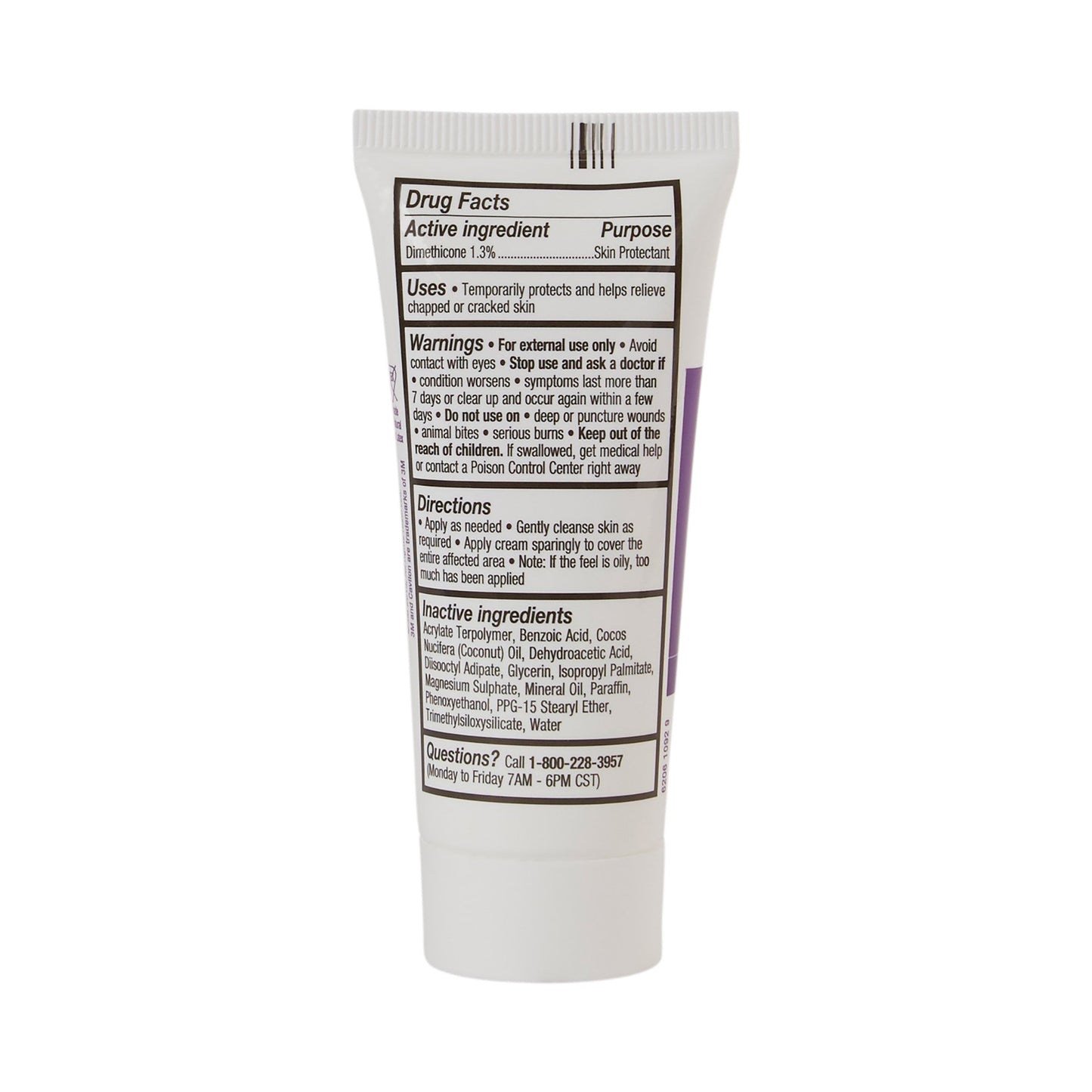 3M™ Cavilon™ Skin Protectant 1 oz. Tube Unscented Cream CHG Compatible (842937_EA)