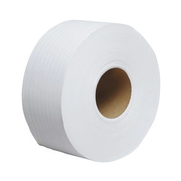 Scott® Essential JRT Toilet Tissue White 2-Ply Jumbo Size Cored Roll Continuous Sheet 3-11/20 Inch X 1000 Foot (449758_CS)