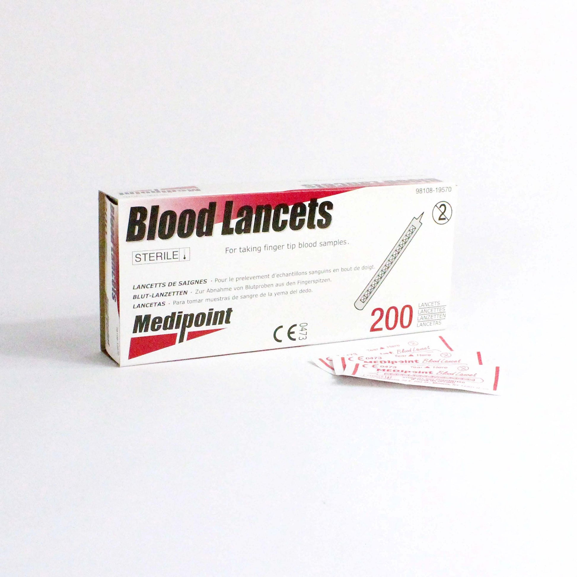 MediPoint Blade Style Lancet Finger (919307_CS) – GoodEarth Health