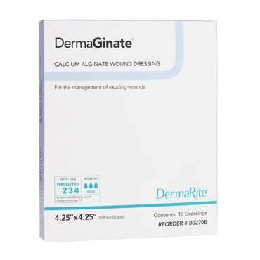 DermaGinate® Alginate Dressing 4-1/4 X 4-1/4 Inch Square (584149_EA)