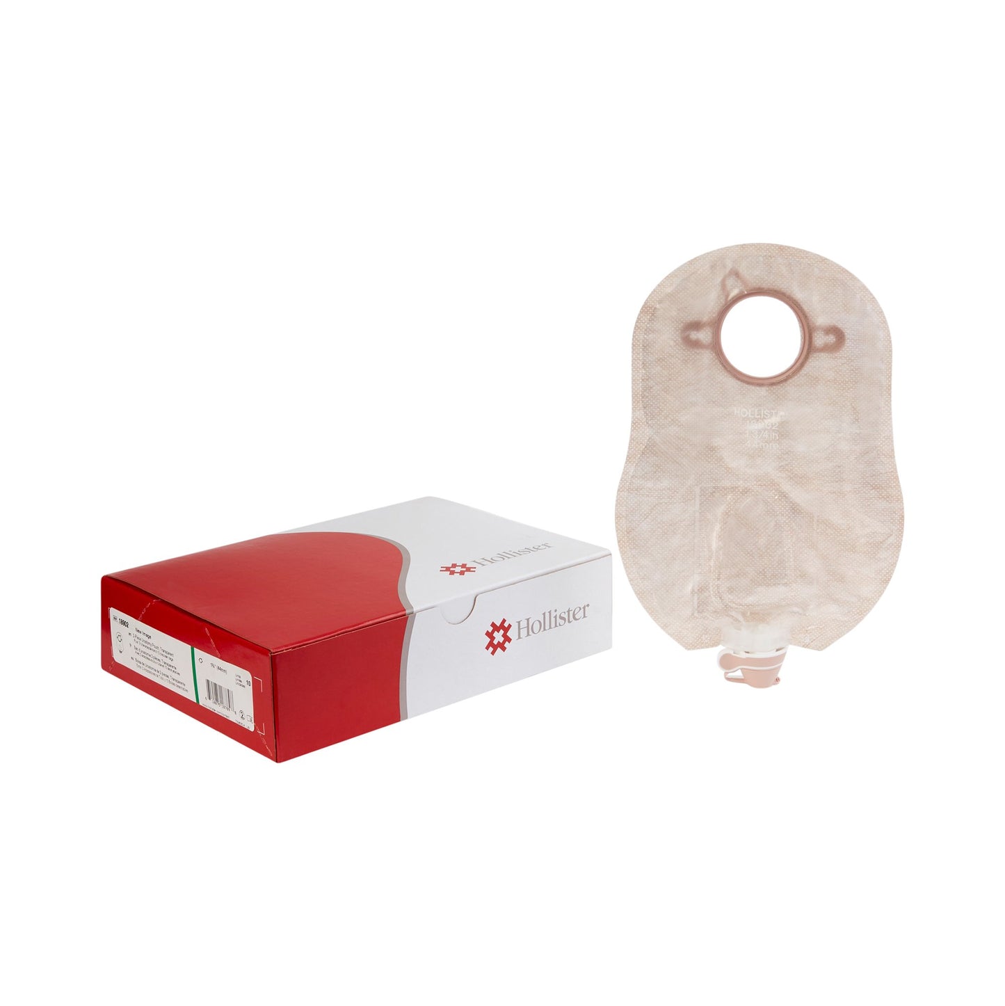 New Image™ Urostomy Pouch Two-Piece System 9 Inch Length 1-3/4 Inch Stoma Drainable (892670_BX)