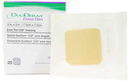 DuoDERM® Extra Thin CGF® Thin Hydrocolloid Dressing Film Backing 6 X 7 Inch Triangle Hydrocolloid / Film (202159_EA)