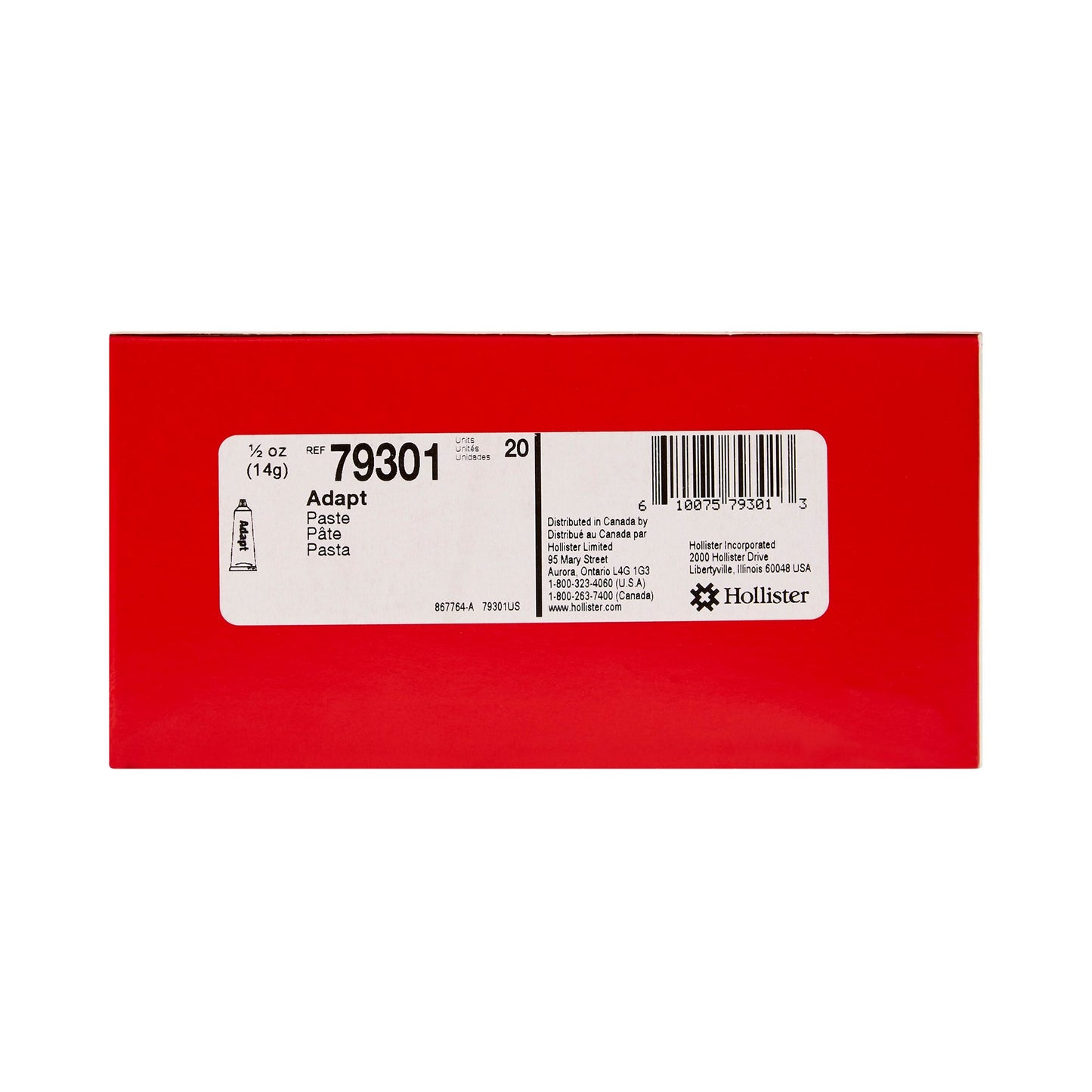 Adapt Skin Barrier Paste 0.5 oz. Tube (545413_BX)