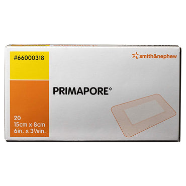 Primapore Island Dressing 3-1/8 X 6 Inch Rectangle Sterile Film Backing (364609_BX)