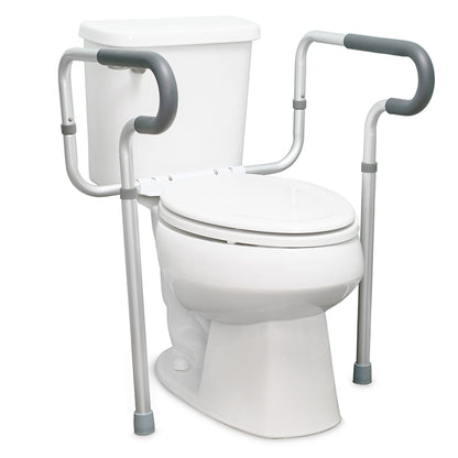 McKesson Toilet Safety Rail Gray Aluminum (1103368_CS)