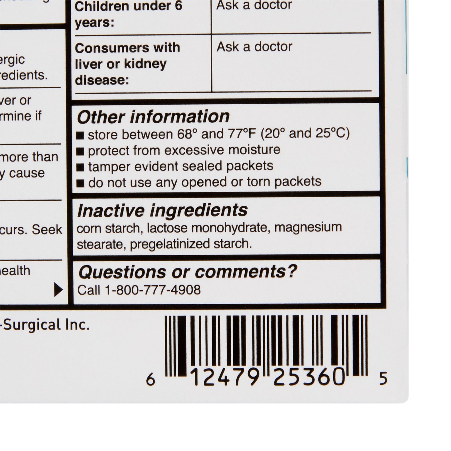 McKesson Allergy Relief 10 mg Strength Tablet 1 per Packet (1111728_CS)