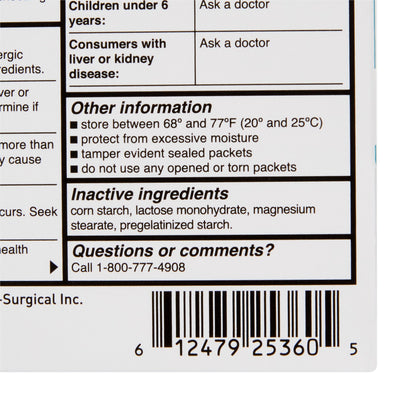 McKesson Allergy Relief 10 mg Strength Tablet 1 per Packet (1111728_CS)