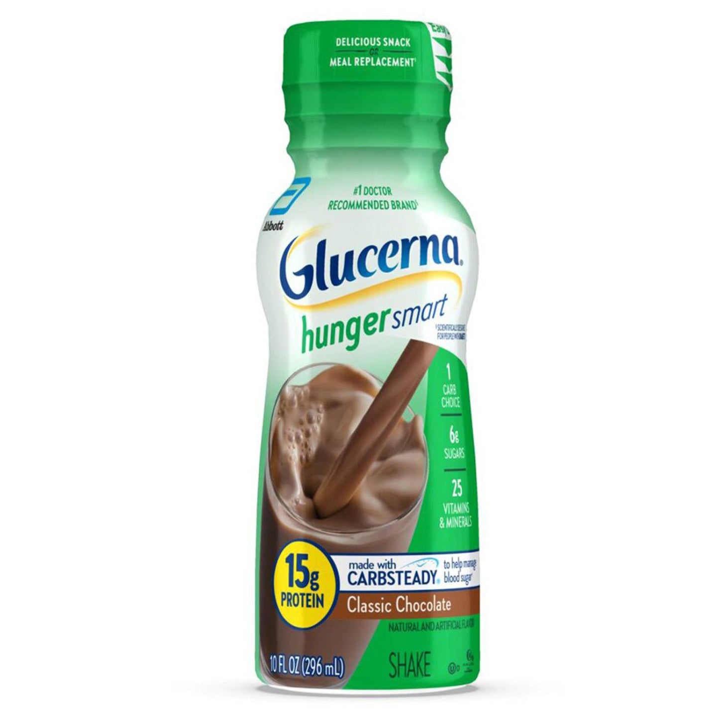 Glucerna® Hunger Smart Shake Oral Supplement Rich Chocolate Flavor Liquid 10 oz. Bottle (1207544_EA)