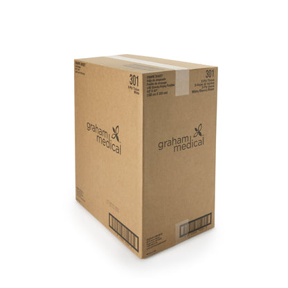 Graham Medical Products General Purpose Drape Exam Drape 40 W X 60 L Inch NonSterile (153064_CS)